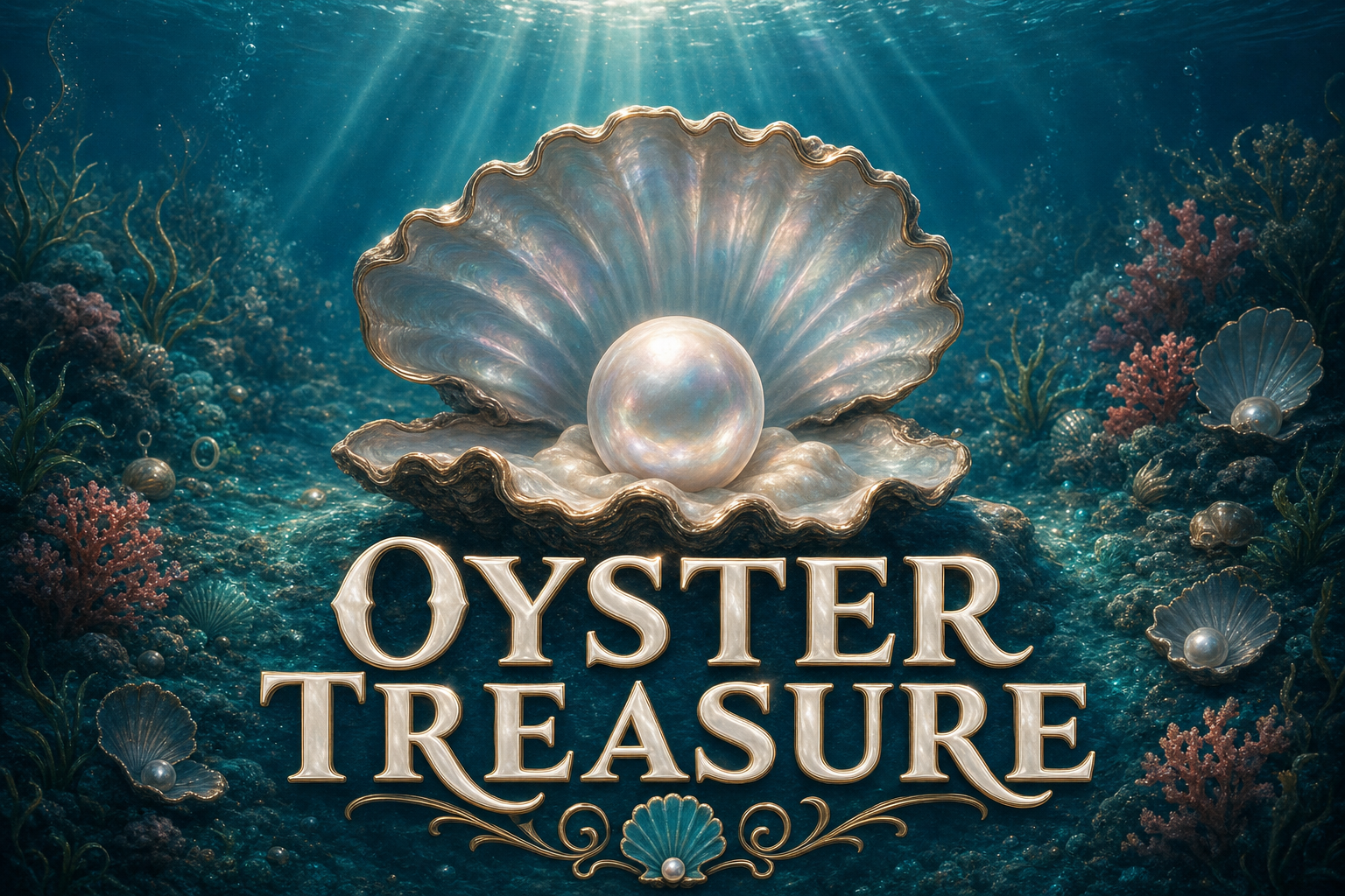 Oyster Treasure slot cover